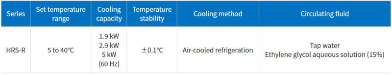 Chiller nhiệt SMC Thermo-chiller/Standard Type HRS Danh mục: SMC