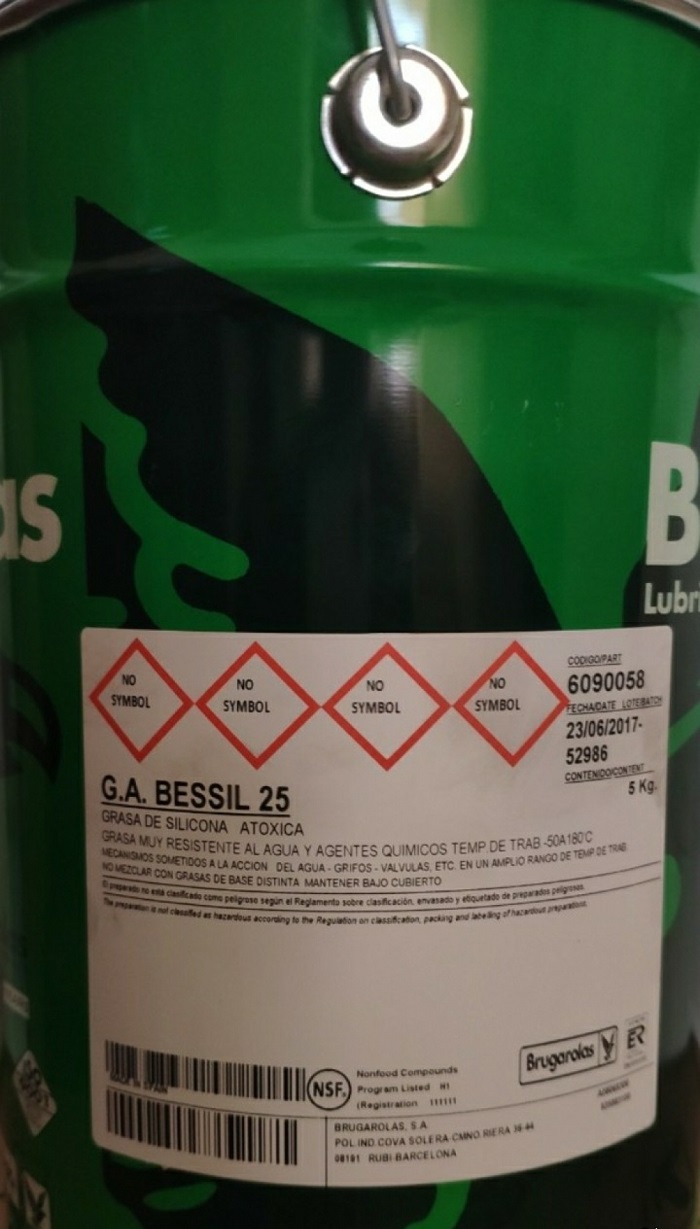 Mỡ G.A BESSIL 25 (Mỡ Silicon) - Hãng Brugarolas