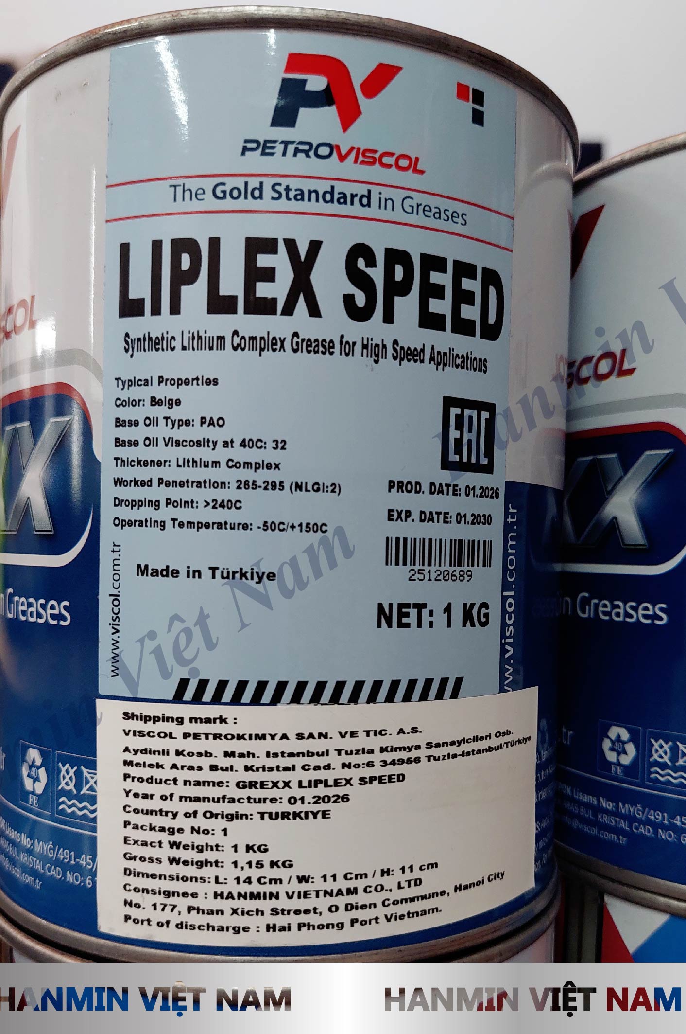 MỠ PETROVISCO GREXX LIPLEX SPEED - Ảnh 2
