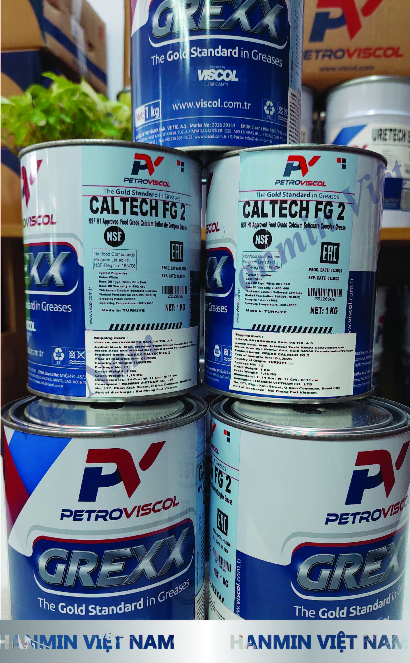 MỠ PETROVISCOL GREXX CALTECH FG 2 - Ảnh 2
