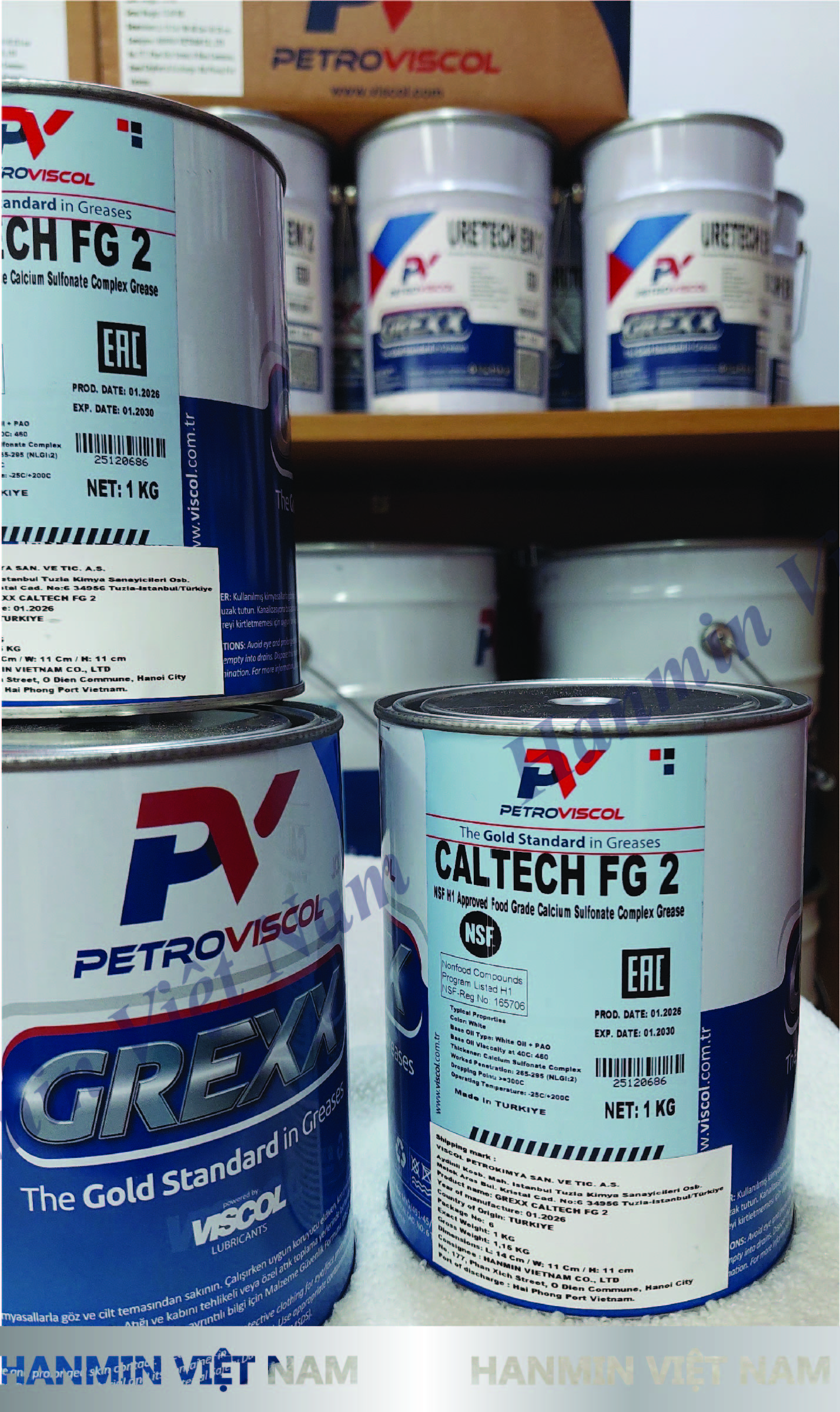MỠ PETROVISCOL GREXX CALTECH FG 2 - Ảnh 5